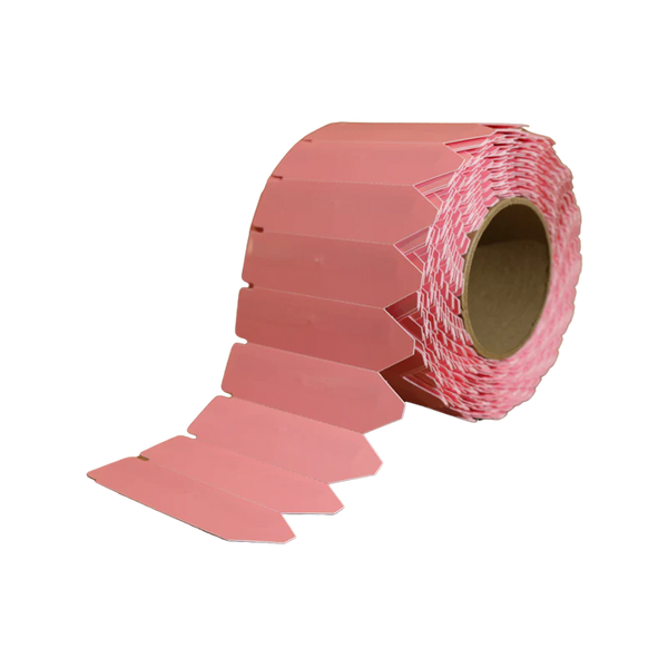 4 x 1.125 UV Styrene RFID Pot Stake - 3" Core - Printed and Encoded