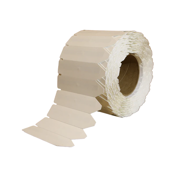 4 x 1.125 UV Styrene RFID Pot Stake - 3" Core - Printed and Encoded